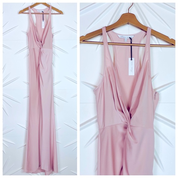 Lovers + Friends Xael Gown in Rose - Picture 3 of 10